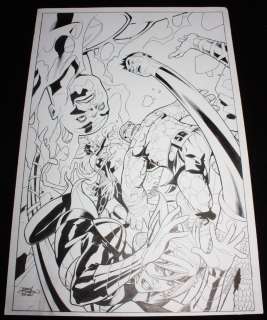 Rachel Dodson, Terry Dodson - Fantastic Four #654 Variant Cover Art - Signed - 2019