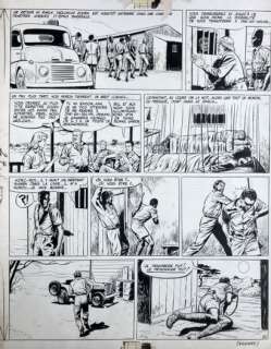 Gérald Forton/Bob Morane. planche originale n°22 de… | Dagoty