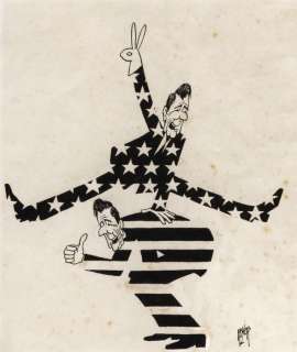 Debroeyer, Raoul (alias Royer) - Dessin original de presse pour le journal "Le Soir" - (9 novembre 1984) | Catawiki