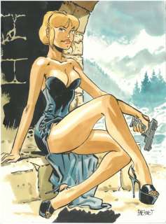 Meynet, Felix - Dessin original - Tatiana K. | Catawiki