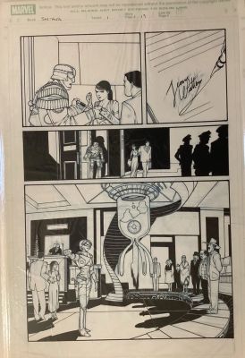 Juan Bobillo | She hulk issue 1, page 19 – 2005 | NRisso Art