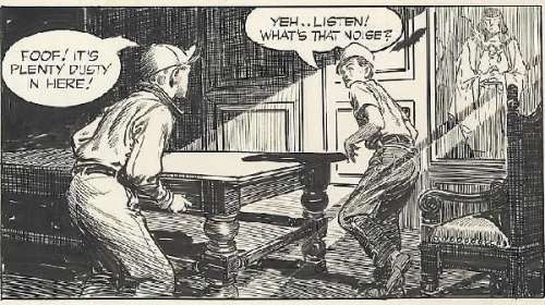 102: Frank Godwin Rusty Riley daily 11/6/56 | Russ Cochran