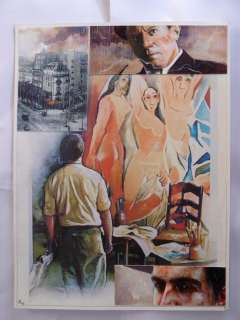 Le Hénanff, Fabrice - Planche originale en couleur direct - Modigliani - (2013) | Catawiki