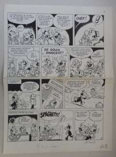 Attanasio, Dino - Original page - Spaghetti | Catawiki