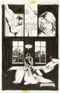 Original Art Page by Stuart Immonen and Jose Marzan Jr. Action comics #752 (DC, 1999) | Catawiki
