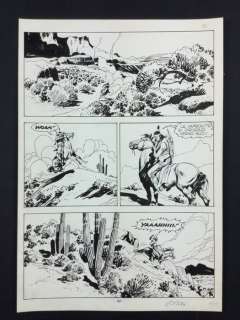 Ticci, Giovanni - original plate for Tex no. 384 "Orgoglio Navajo" (1992) | Catawiki