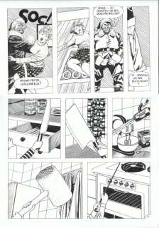 Micheluzzi, Attilio - original plate from Splatter "Miriam si sveglia a Natale" (1989) | Catawiki