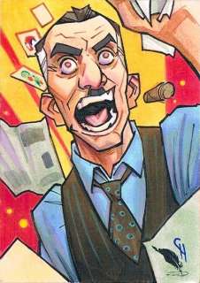 Charles Holbert, Jr | J Jonah Jameson Sketch Card - Spider-Man Art Drop | TDArt
