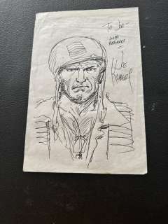Joe Kubert | Sgt Rock Sketch | RGLArt