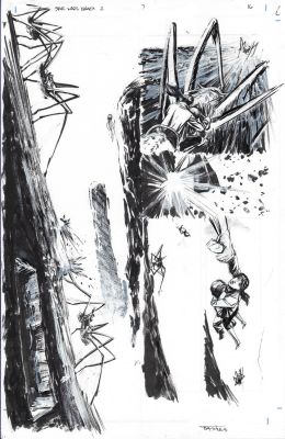 Brian Thies | Star Wars Legacy Issue 07 Page 16 | Splash Page