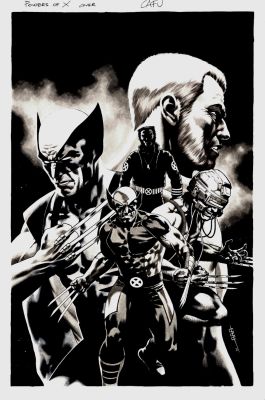 Jim Calafiore - Powers of X #6 Cover (5 Awesome Different Versions of Wolverine Right Here!) 2019