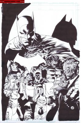Dan Mora | Covers / Pinups Issue Batman # 1 Page Cover | Kwan Chang