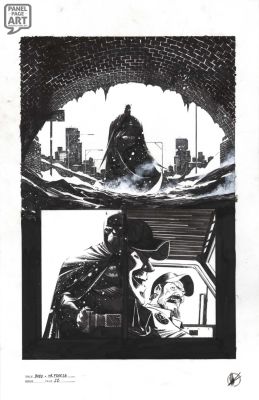Matteo Scalera | Batman - One Bad Day - Mr Freeze 1 Page 22 | Panel Page Art