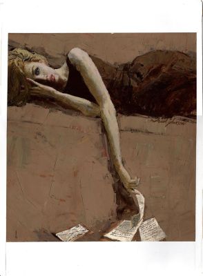 Michael Johnson | Bad News - Magazine Story Illustration | Graphic Collectibles