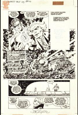 John Byrne | Green Lantern: Ganthet’s Tale Pg 26 (Dc, 1992) | Will’s Comic Art Page