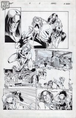 Humberto Ramos | Gen 13 No 9 Page 5 | Panel Page Art