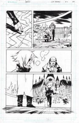 Maxi Dallo | Lost Fantasy Issue 05 Page 23 | Splash Page