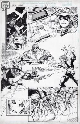 Sean Chen | Iron Man 14 Page 11 | Panel Page Art