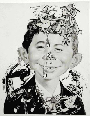 Antonio Prohias | Prohias, Antonio - Mad Magazine Paperback Book Cover, Spy Vs Spy Vs Female Grey Spy! 1965-1966 | Cool Lines Art