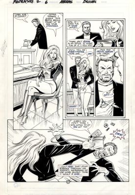 Paul Abrams Maria Beccari | Mantra Spear of Destiny - 1995 Ultraverse / Malibu Issue 2 Page 6 | Catskill Comics