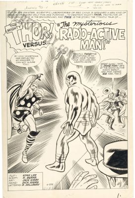 Dick Ayers, Jack Kirby | Journey Into Mystery Issue 93 Page 1 | Albert Moy