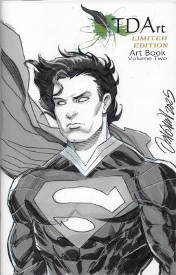 Ryan Odagawa | Superman Dc Sketch Cover - Tdart Volume 2 Art Book | TDArt