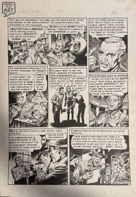 Jack Kamen | Weird Fantasy 6 Page 4 | Panel Page Art