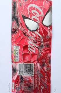 Original Artwork By Chris Duncan - Spiderman on Coke Can - 2017 | Catawiki