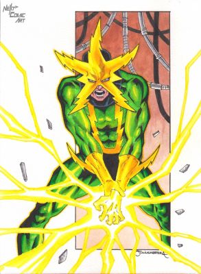 Julius Abrera | Electro | Next Comic Art
