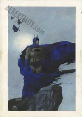 Scott Hampton - Legends of the Dark Knight: the Sleeping Issue 76 Page Cover