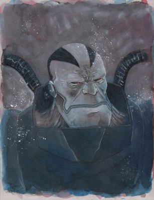 Ben Templesmith | Apocalypse From X-Men Painted Art - Signed | Anthony’s Comic Book Art