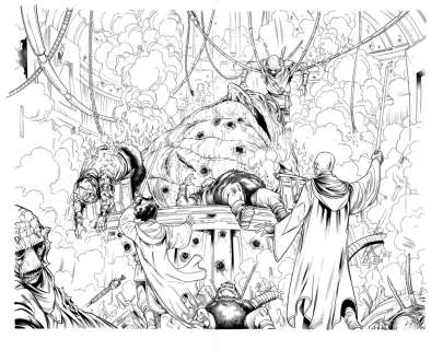 Mark Morales - Star Wars: The High Republic #2 PGS 6 and 7