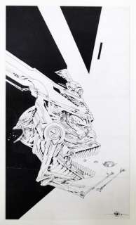 Druillet, Philippe | Illustration originale Ã  l’encre de chine de très... | Cornette de St Cyr