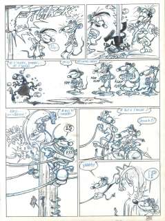 David Edouard | PLANCHE ORIGINALE 24 TOME 2 de RAT’S Quand pousse le bitume | Galerie Napoléon