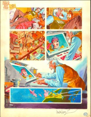 Jose Luis Garcia-Lopez | Star Raiders 1 P.45 (Dc, 1983) | Will’s Comic Art Page