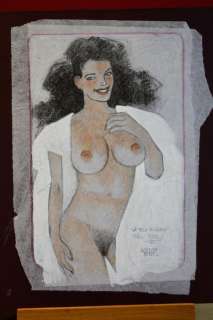 Font, Alfonso - original illustration "La Tela Bianca" (2002) | Catawiki