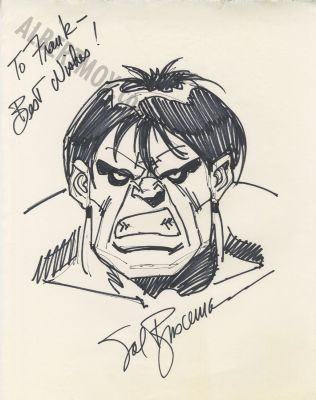 Sal Buscema | Hulk Sketch | Albert Moy