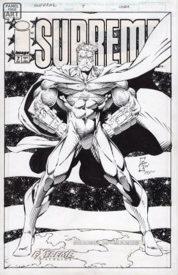 Art Thibert | Supreme 7 Cover | Panel Page Art