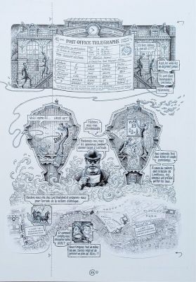 Benoît Dahan, Cyril Lieron (Scénariste) | Dans la tête de Shelock Holmes - Page 23 - Tome 2 | 2DGalleries
