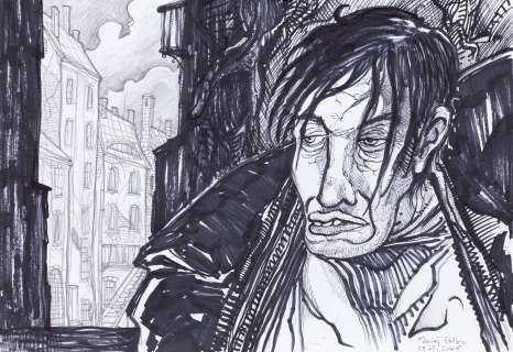 Maciej Pałka (1980) | Maciej Pałka (1980) | "Benedykt Dampc: Strange places", plansza, 2008 | Desa Unicum