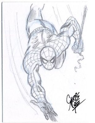 Chris Nye | Spiderman Sketchcard | Catskill Comics