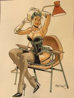 Meynet, Felix - Dessin original en couleurs directes - Mirabelle | Catawiki