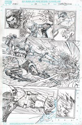 Netho Diaz | X-Men Issue 28 Page 09 | ComiConArt