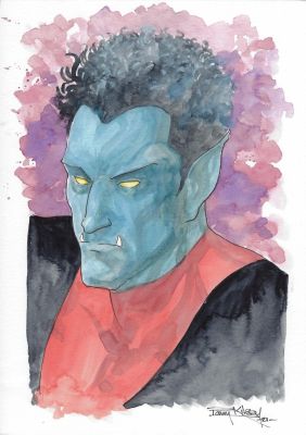 Barry Kitson | Nightcrawler Headshot | TDArt