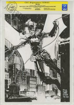 Jim Lee | 60 For 60- Batgirl Page 18 | Albert Moy