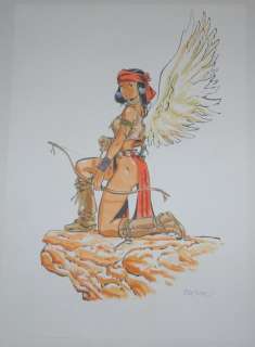 Meynet, Félix - originele kleurentekening - Ailes & Belles I - (2009) | Catawiki