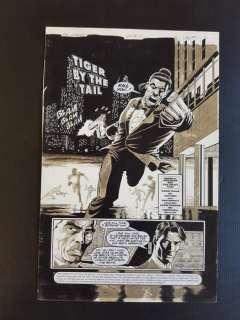 Paul Gulacy - Original Art Splash Page - The Grackle #3 - Page 1 - (1997) | Catawiki