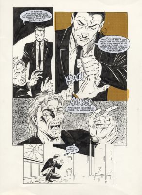 Paul Abrams David Mowry | (1996) Hellina : Hell’s Angel Issue 1 Page 12 | Catskill Comics