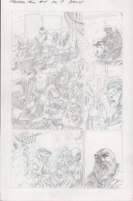 Mark Bagley | Fantastic Four #11 P.7 - Villains Workshop - 2013 | Anthony’s Comic Book Art