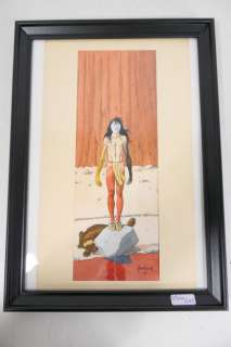 Dessin original couleur d’André Juillard (une… | Rops